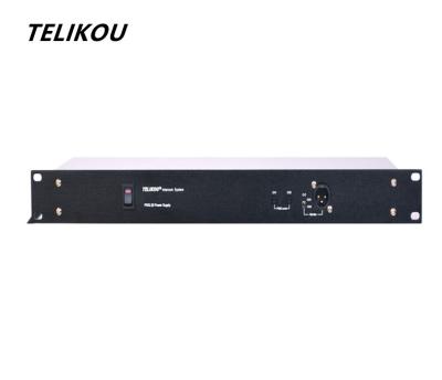 China TELIKOU PWS-20 intercom power supply supports two-way RTS belt pack. DC and RTS model is selectable. PWS-20 for sale