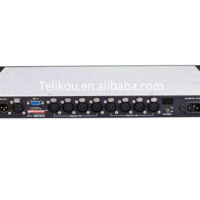 China Supports TELIKOU TM-800 Eight Channel Microphone Gooseneck Dynamic or Electrets Master Station for ENGLISH, VET, Theater Football Game, Studio, TV Channel Special Broadcasting Equipment for sale