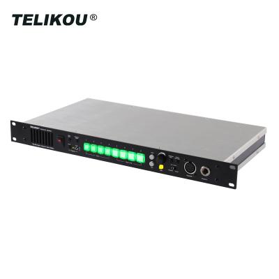 China For TV channel TELIKOU TM-800 eight channel wired duplex intercom transceiver system for sale