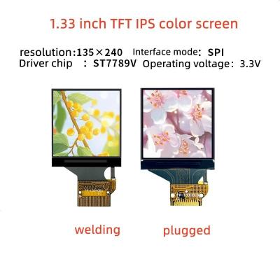 China 1.33 Inch TFT IPS Screen 1.3 Inch TFT LCD Screen ST7789 Driver Display 240x240 1.33 Inch for sale