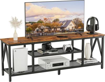 China (Size) Adjustable TV Stand 65 70 Inch TV, Industrial Entertainment Center, Long 63