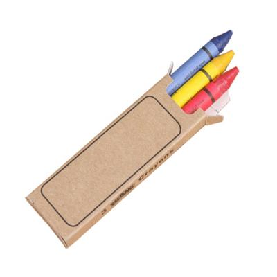 China 3 Pack Art And Promotion Non-Toxic Pencil For Kids Kid Wax Crayon JR-LA1503 for sale