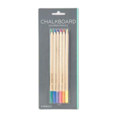 China For Colored Chalk Pencil Blackboard Blackboard 6 Pc Chalk Pencil Set JR6600C-6 for sale