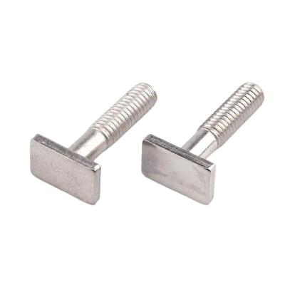 China High Strength Stainless Steel Carbon Steel Square Bolt SAE J429 T-Slot T-Slot Bolts Main Bolts For Track for sale