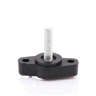 China Black Plastic Stainless Steel T-Handle Knob Bolt Thumb Nut Wing Head Screws Locking Thumb Screw With Plastic for sale