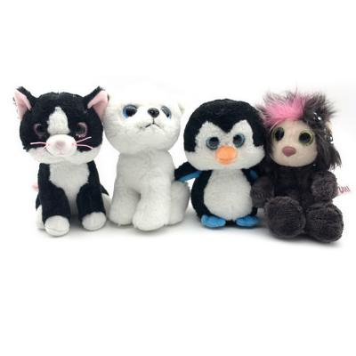 China Wholesale Stuffed Plush Toy Cat Stuffed Doll Animal Toy Big Eyes Cute Big Eyes Stuffed Toys Animal Cat for sale