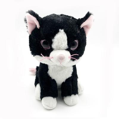 China Custom Hot Selling Plush China Cat Plush Toys Big Eyes Stuffed Cat Big Eyes Play Big Eyed Soft Plush Cat Toys for sale