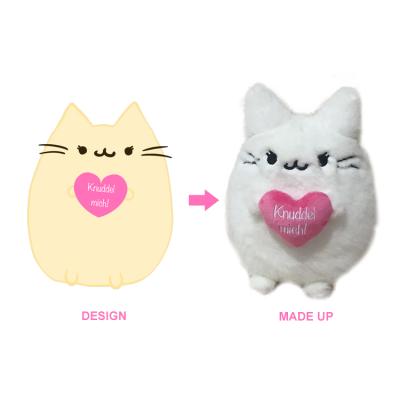 China Factory wholesale new cartoon plush pet cat toy small plush series cute animal soft spot pet supplies for sale