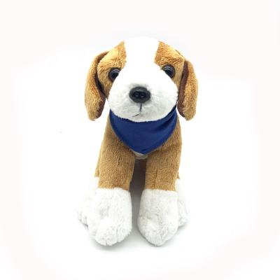 China Customized Cute Toy Dog Squeaky Plush Dog Toy Stuffed Animal Plush Toy Dog for sale