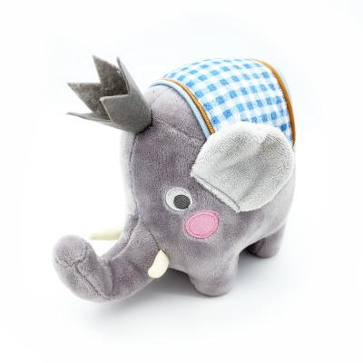 China Cute Soft Stuffed Animal Baby Toys China Manufacturer Gray Elephant Stuffed Toys Plush Toys for sale