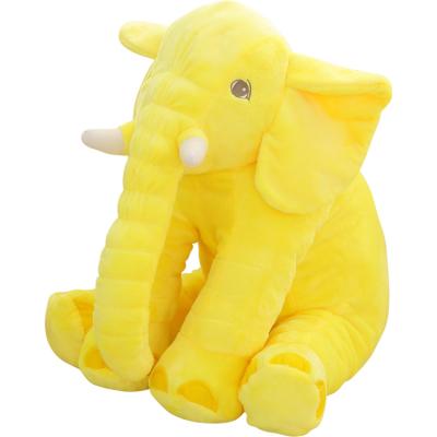 China Custom Plush 100% PP Cotton Stuffed Animals Plush Toys Baby Elephant Soothe Elephant for sale