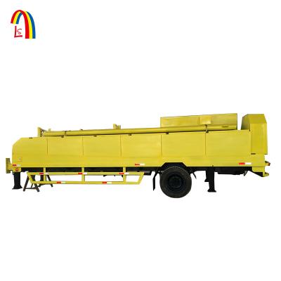 China Construction worksÂ   914-610 Large Span 240 Self Supported Curve Roof Roll Forming Machine for sale