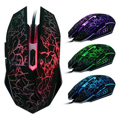 China 3D mouse 2021 cheap rechargeable 4000dpi ultra-thin silent mute LED lights computer accessories gamer rechargeable cable mouse for sale