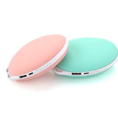 China Custom Power Bank Trending Hand Warmer New Logo 4400mAh Rechargeable Hand Warmer for sale