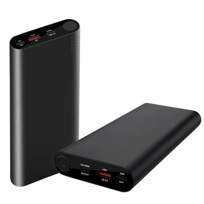 China Fast Charging Support PD 100W Power Bank 26800mAh For Macbook Dual USB Portable Powerbank For HUAWEI for sale