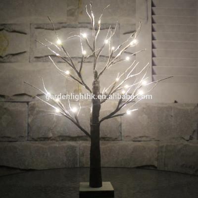 China Cheap Price Mini 2ft Artificial Christmas Led Snowy Twig Tree Small Led Christmas Tree LBS024D504AC for sale