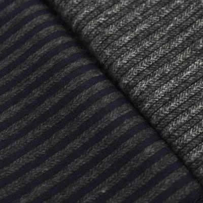 China Sustainable Stain, Vertical Herringbone Stripe, Wool Blended Overcoat And Autumn Winter Overcoat Fabric 510G Spring Men And Women Clothing for sale