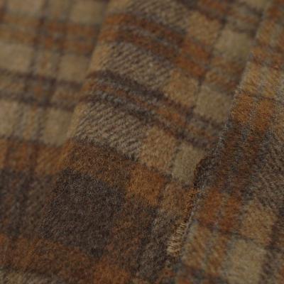 China Viable Stain Color Control Woolen Overcoat Fabric 530g Blended Autumn And Winter Mens And Womens Coats Woolen Fabric for sale