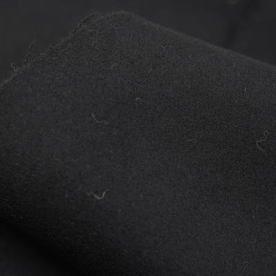 China Black viable cashmere stain fabric 720g autumn and winter coat pants woolen skirt suit, stain coat fabric for sale