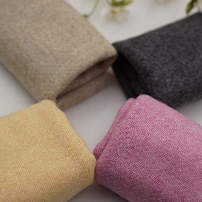 China 100% Spring and Autumn Solid Color Wool Fabric 500g Woolen Winter Men's and Women's Skirt Clothing Woolen Fabric for sale