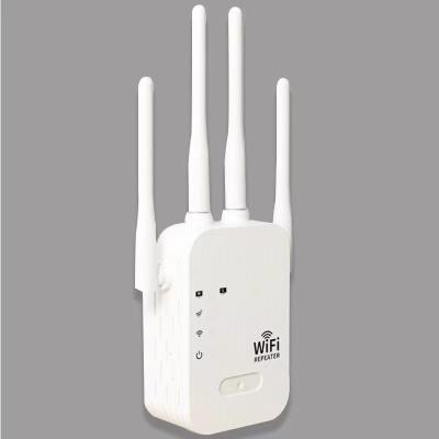 China Home Wireless WiFi Repeater Wps Router 1200Mbps Router Signal Boosters Network Amplifier Supplement Wireless WiFi Repeater for sale