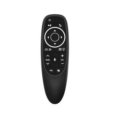 China AIR MOUSE factory wholesale OEM G10SPRO voice air mouse remote outdoor, 2.4G radio remote control with 6-axis gyroscope and IR study for sale