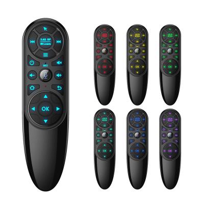 China AIR MOUSE Q6 Pro Voice Air Mouse 2.4G Wireless IR Remote Control Gyroscope Learning For Android TV Box H96 X96 Max Plus X96 TX6S Mini PC for sale