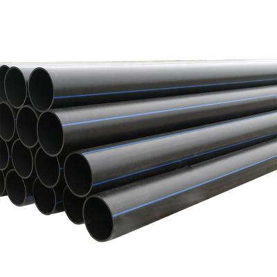 China ISO4427 PE Fluctuating Black Portable SDR17 SDR11 Water HDPE Pipe Price for sale