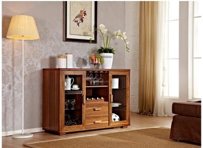 China Brown Console Table With Ample Storage Room , Entrance Hall Table for sale