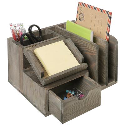 China Student Neat Wood Desk Organizer Accessories Mdf Multi Functional for sale