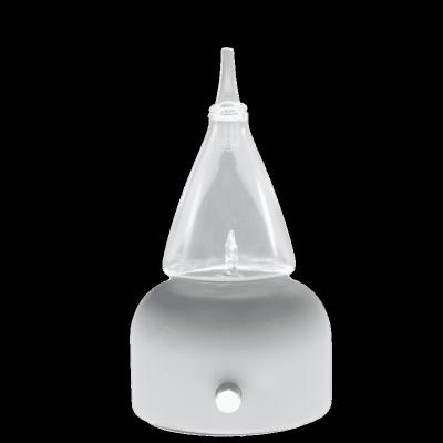 China Heart Shaped Household Plug In Glass Concrete Essential Oil Aroma Diffuser Atomizer for sale