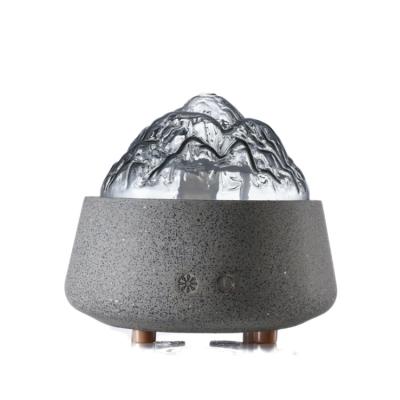 China Portable Creative Glass Diffuser Sprayer Oil Aroma Humidifier Car USB Concrete Concrete Water Air Diffuser for sale