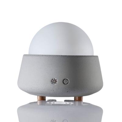 China Car Mushroom H20 Stone Cement Mini Air Cooler Fan Humidifier for sale