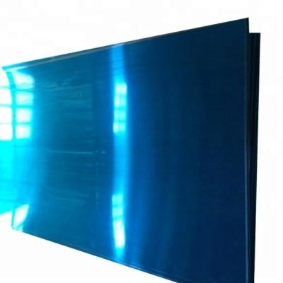 China Construction 5xxx aluminum sheet with blue film made in china for sale