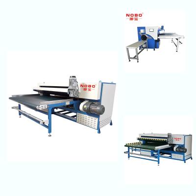 China 2.25kw Mattress Packing Machine Single Spindle Semi Automatic Rolling Machine for sale