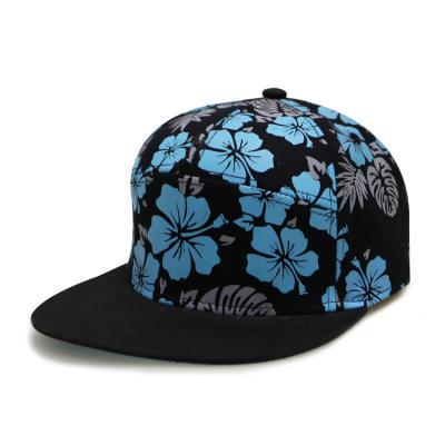 China COMMON Flower Hat Five Panel Hat Custom Your Style 5 Panel Hat for sale