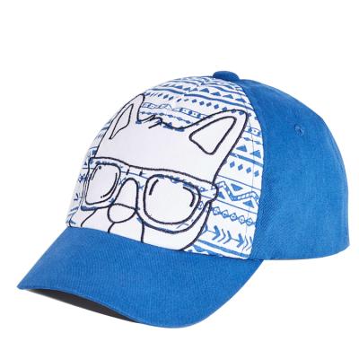 China breathable & Waterproof Custom Printing Kid Baseball Cap Baby Boy Girl Hat for sale