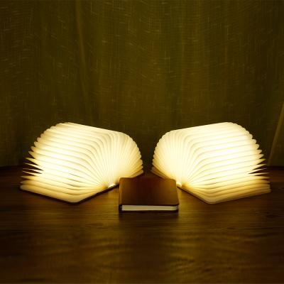 China Room 7 RGB Colors LED Night Lamp Folding USB Rechargeable Book Light for sale