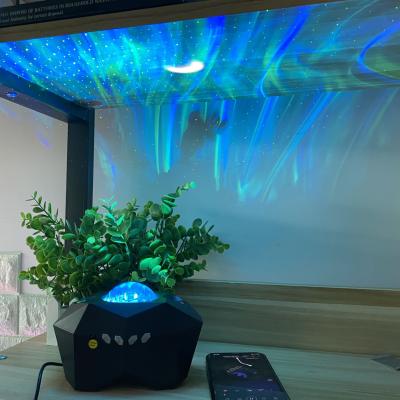 China Modern Aurora Galaxy Projector Baby Star Night Light , Starry Star Projector With Remote Control for sale