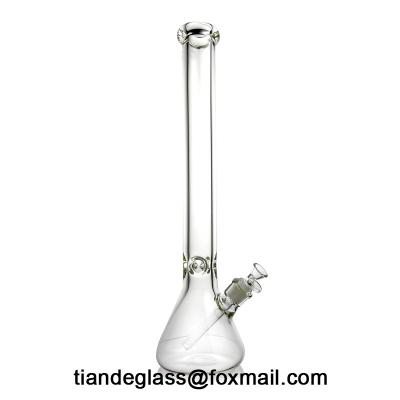 China 9 mm Thick Beaker Bong Glass Water Bongs Beaker Bong Customized Brand Bong Glass Water Pipe Bongs 20 18 16 12 inch for sale