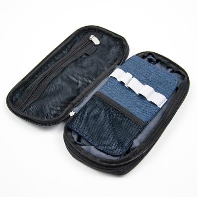 China Fashion Adult Expandable Pencil Case Pen Bag With Heavy Blue Zipper Student Holder for sale