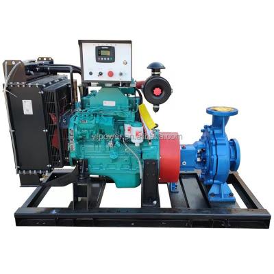 China Other hot selling factory price 5 inch 6 inch IS series diesel engine centrifugal water pump set 60hp for sale