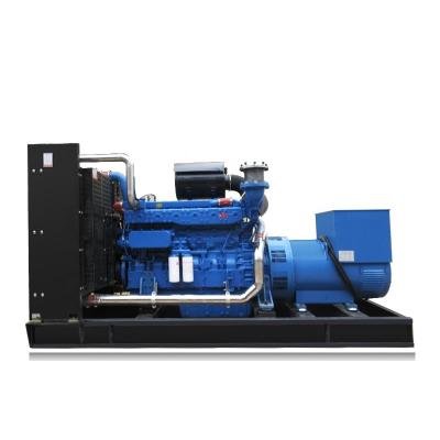 China factory price hot selling yuchai mains power 500KW diesel generator set with big radiator 50hz water cooling for YFY-625KVA mine for sale