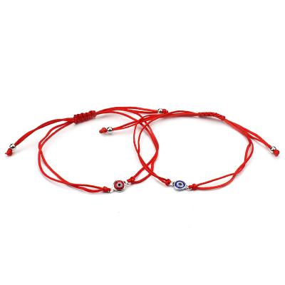 China FASHIONABLE Adjustable Blue Eye Crystal Evil Eyes Friendship Bracelet Bangle for sale