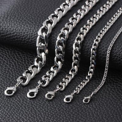 China Hiphop Fashion Mens Hip Hop Stainless Steel Cuban Chain For Men's Bracelet Wholesale for sale