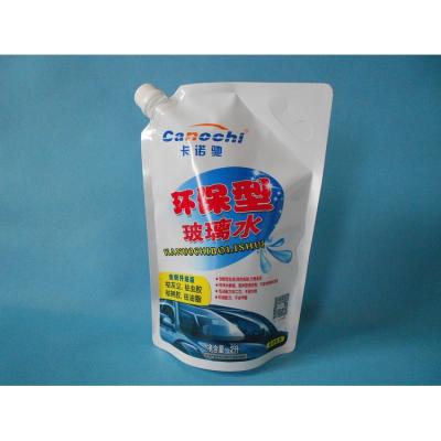 China Wholesale Factory Laundry Food Detergent Spout Packaging Bag Liquid Laundry Powder Plastic Bag for sale