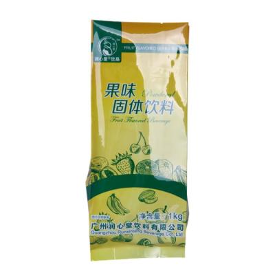 China Wholesale Factory Promotion Aluminum Foil Flat Bottom Coffee Bag With Valve for sale