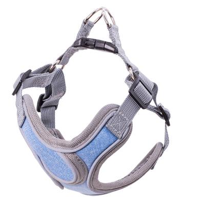 China OEM Padded Logo Design Trendy No Choke From China Manufacturer Easy To Use Quality Dog Harness for sale