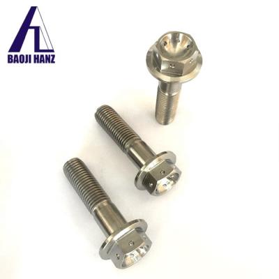 China M10 Titanium Hex Head Flange Bolt Hollow Titanium Price In Stock for sale