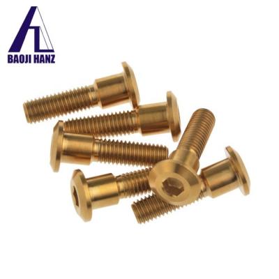 China M2.5 M4 Bicycle Bolts Head Titanium Hex Socket Screws for sale